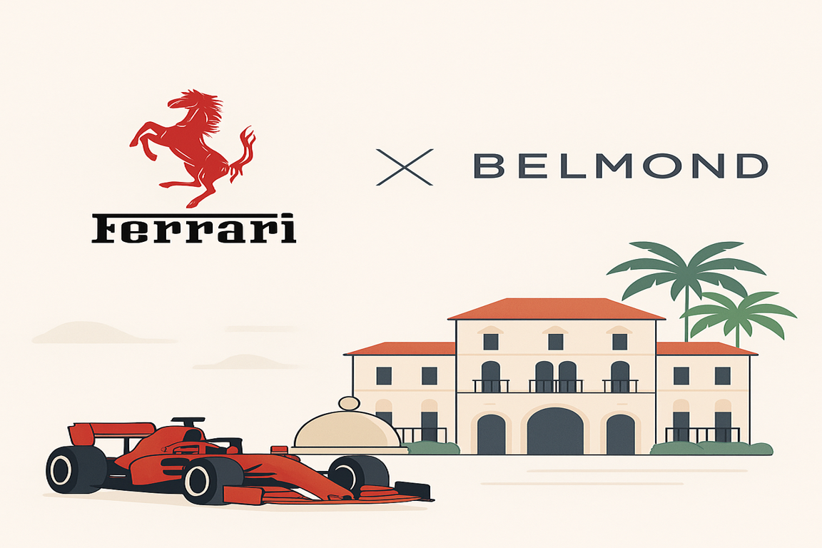 Ferrari Belmond F1 Hospitality Sponsorship